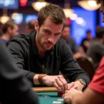 Professional Poker Player Competing at the Colorado Championship