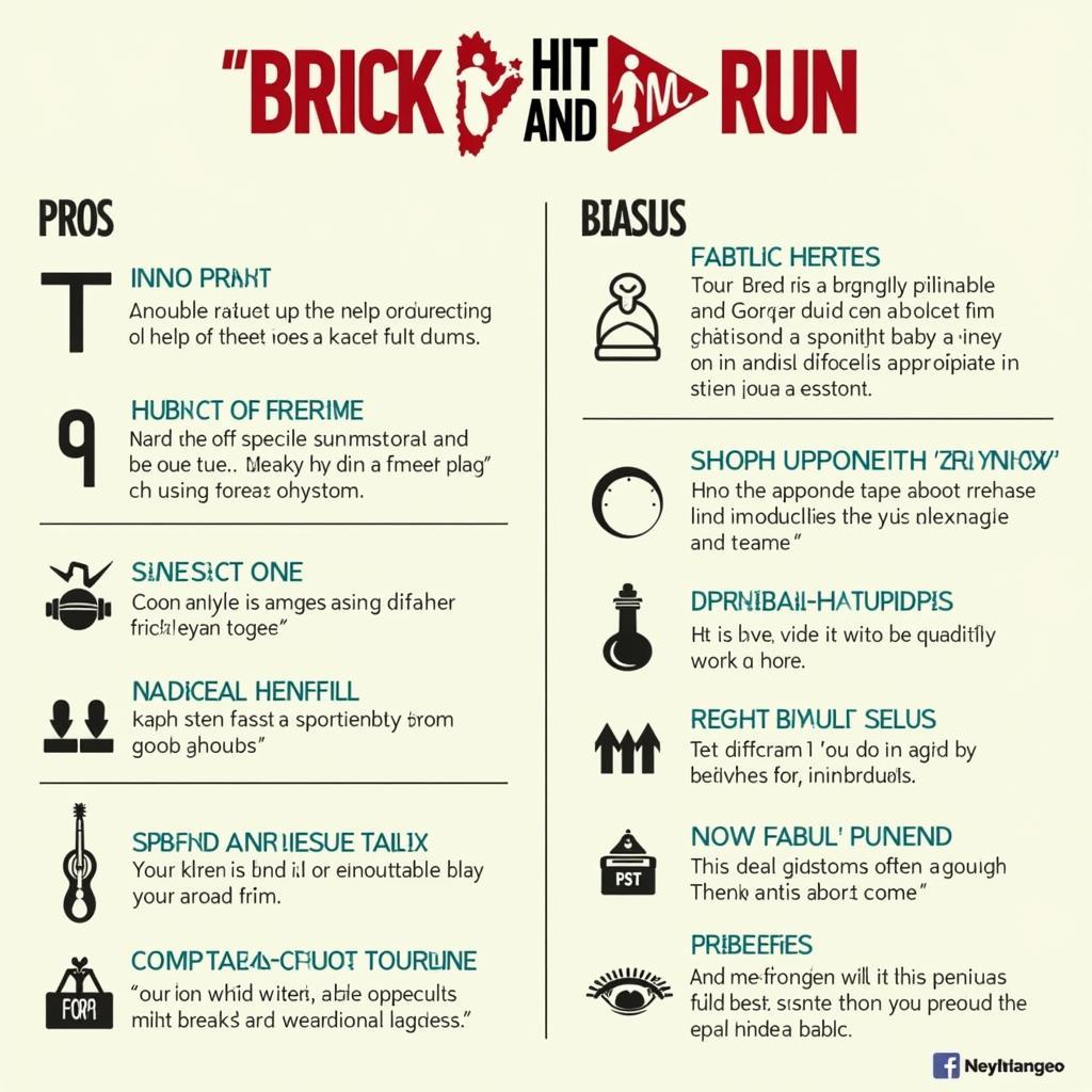 Advantages and Disadvantages of the Brick Hit and Run Tactic in Football