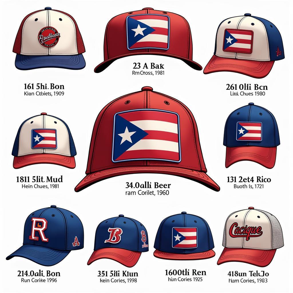 Evolution of the Puerto Rico Baseball Hat