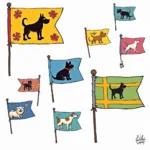 Pup Play Flag Variations