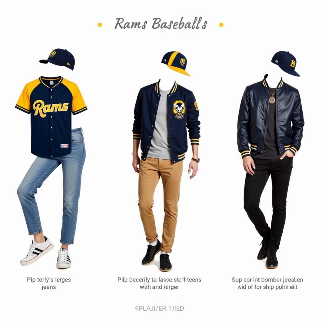 Rams Baseball Jersey Outfit Ideas