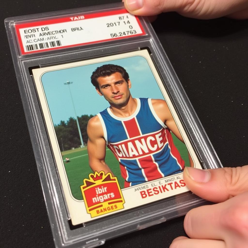 Rare 1974 Topps Besiktas Card Featured in Auction