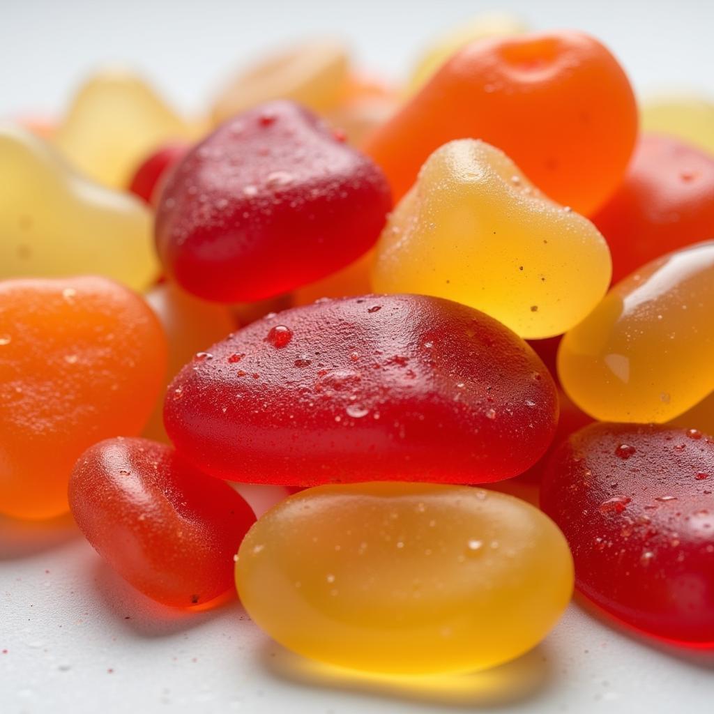 Rare Sea Glass: Red, Orange, and Yellow Pieces