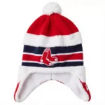 Red Sox Santa Hat with Earflaps and Team Colors