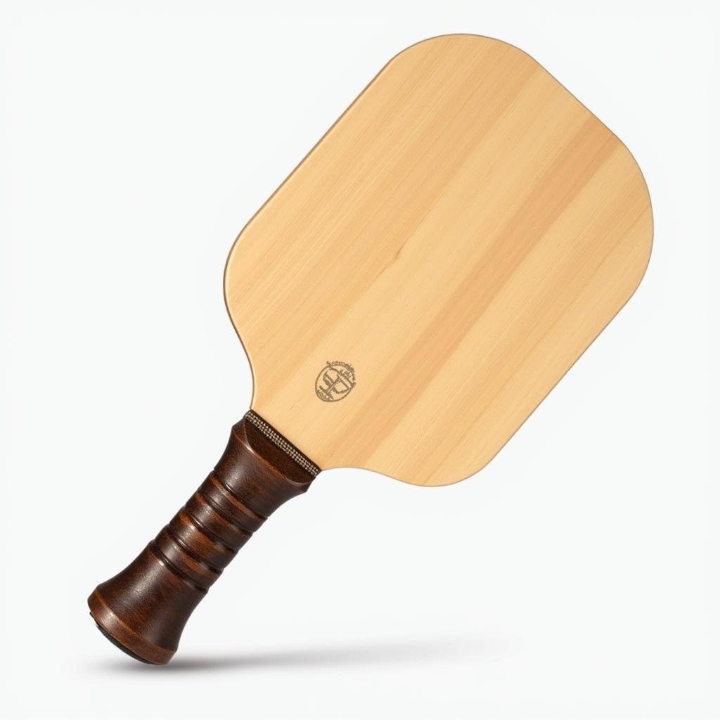 Retro Pickleball Paddle with Maple Construction