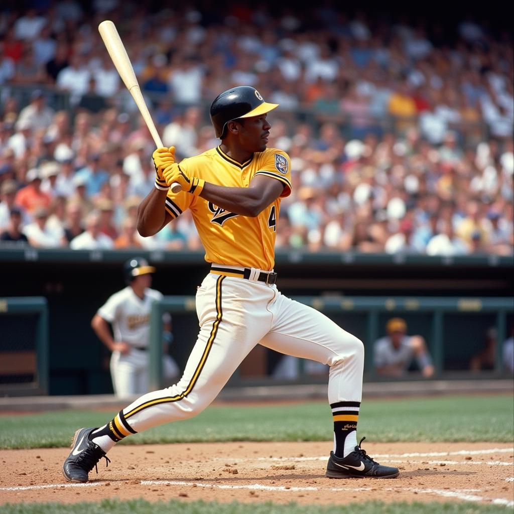 Roberto Clemente at Bat