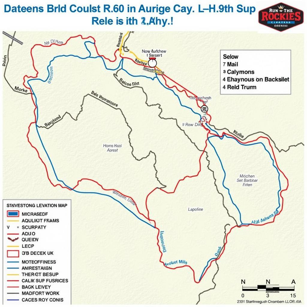 Run the Rockies Elevation Profile