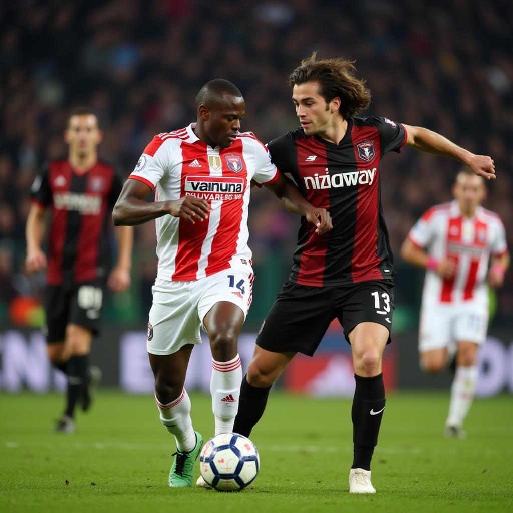 Rodney Bond controls the midfield for Beşiktaş