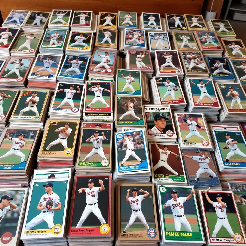 Rollie Fingers Baseball Card Collection - Variety of Cards from Different Sets