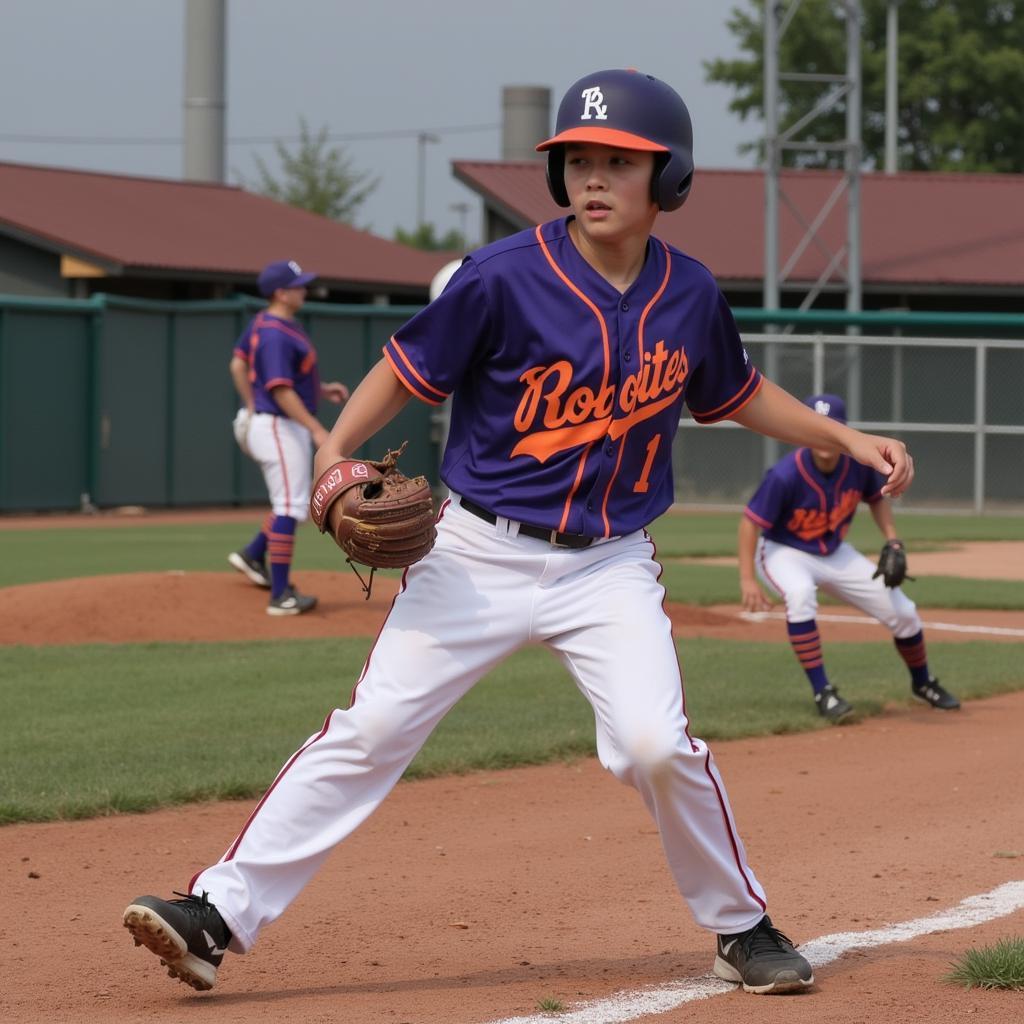 Rookie League Baseball Game