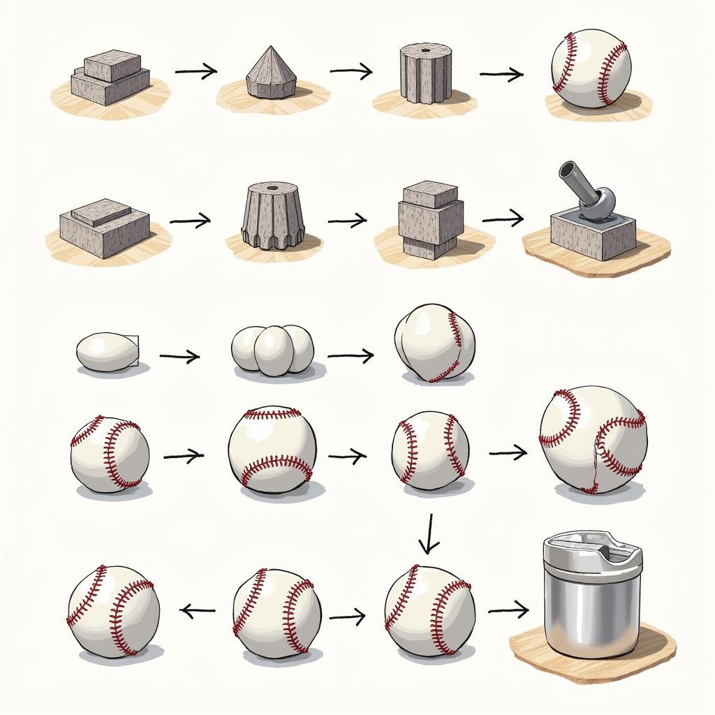 RST Baseball Manufacturing Process