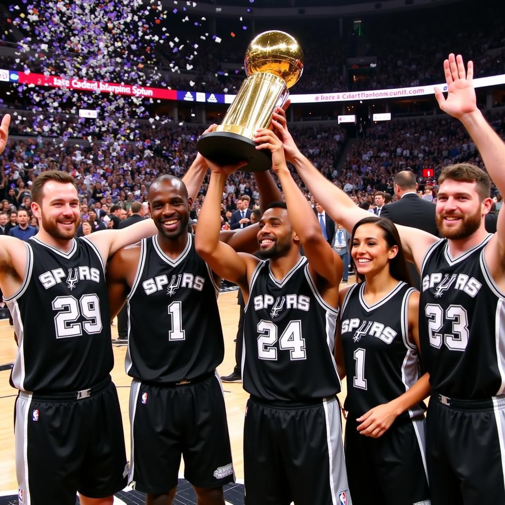 San Antonio Spurs Championship Celebration