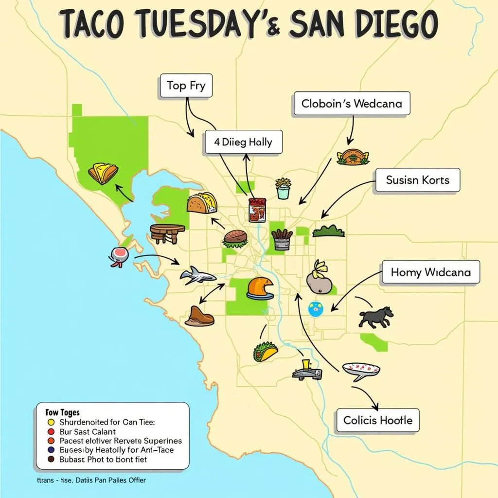 San Diego Taco Map