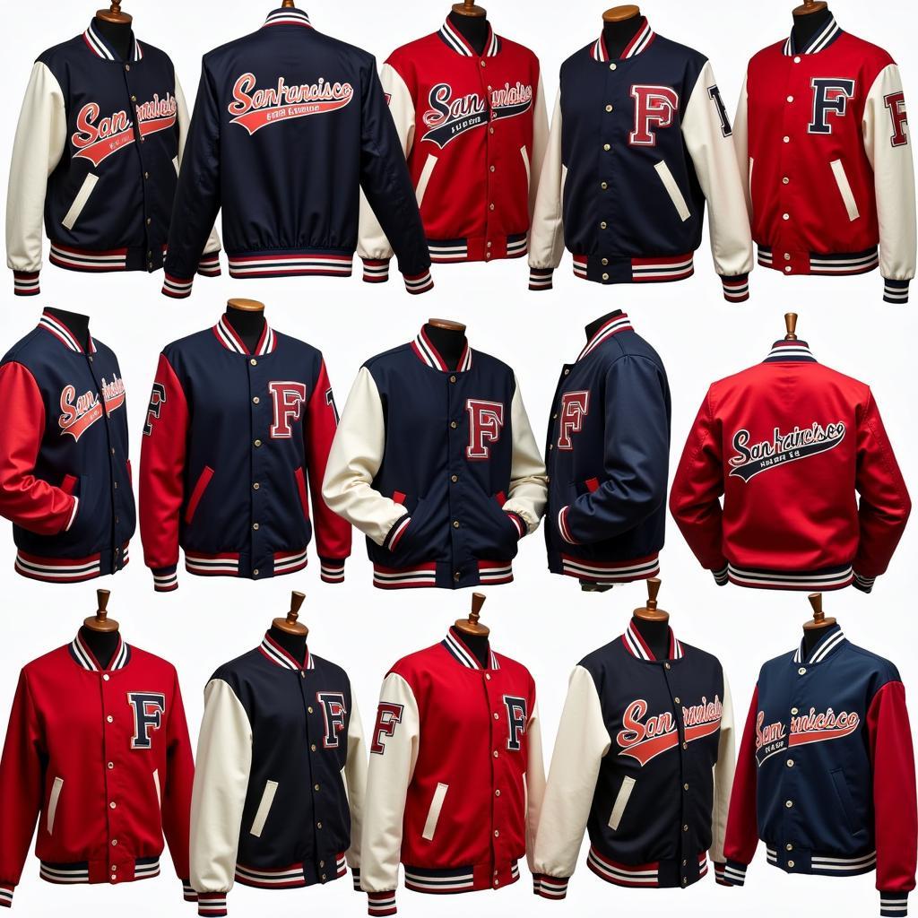 Different Styles of San Francisco Varsity Jackets