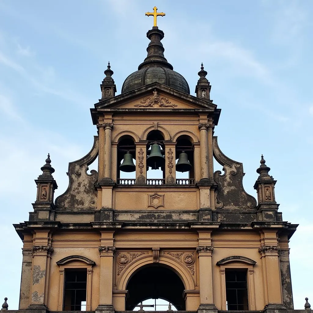 Historic Bell Tower in San Juan