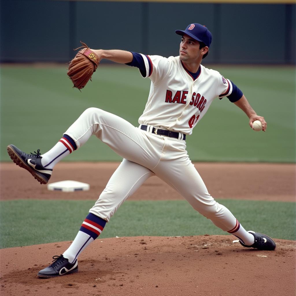 Sandy Koufax Pitching Form