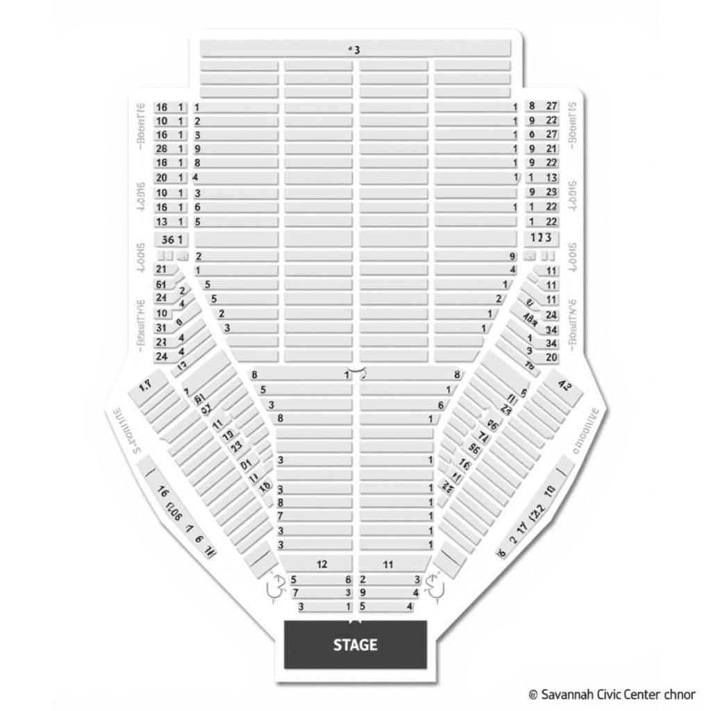 Savannah Civic Center Seating Chart Sections