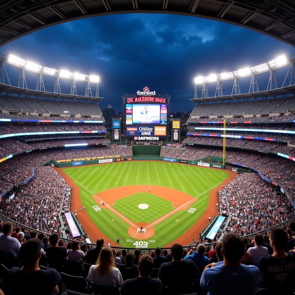 Seattle Mariners fans cheering at T-Mobile Park