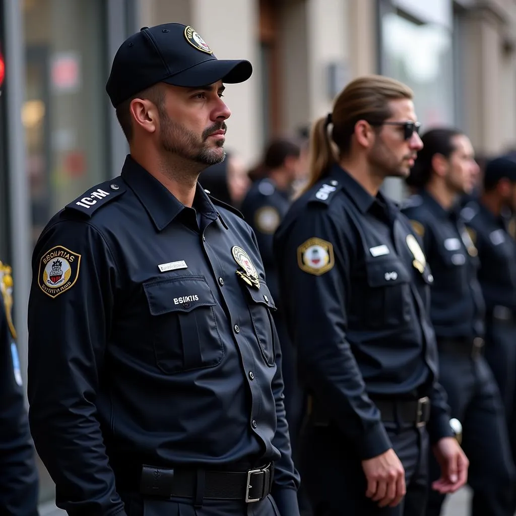 Security Personnel at Vodafone Park