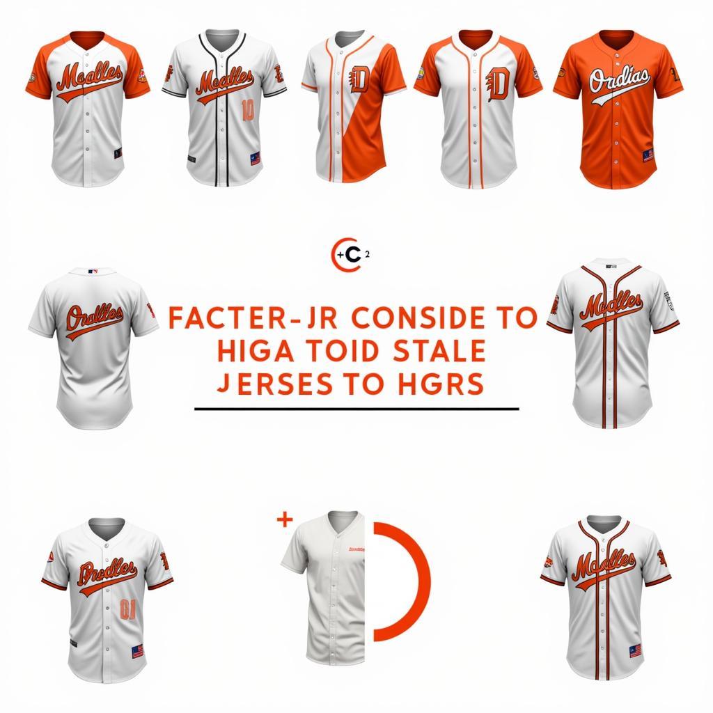 Selecting the Perfect White and Orange Baseball Jersey