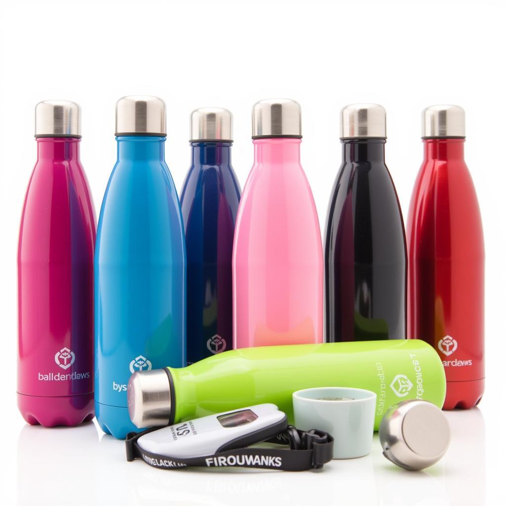 Metal Water Bottles in Different Colors