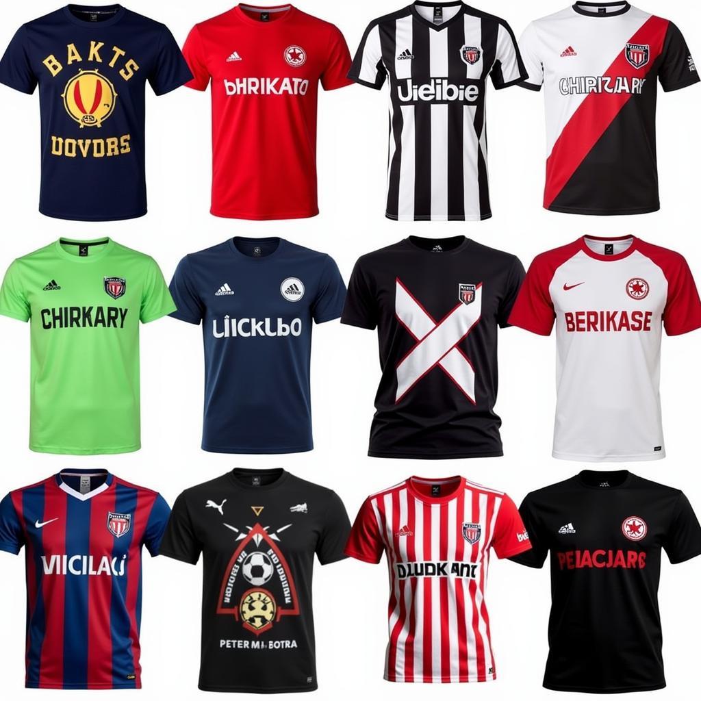 Selection of Peter Murphy Besiktas T-Shirts