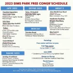 Sims Park Free Concert Schedule 2023