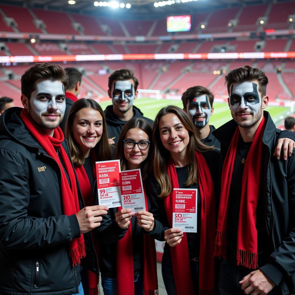 Six Tickets - Group of Beşiktaş Fans at a Stadium in Boston