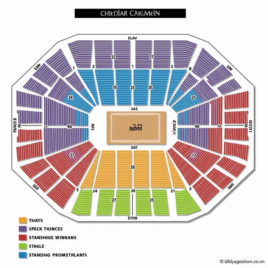 Smoothie King Center Concert Seating Configuration