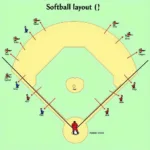 Softball Field Positions Diagram