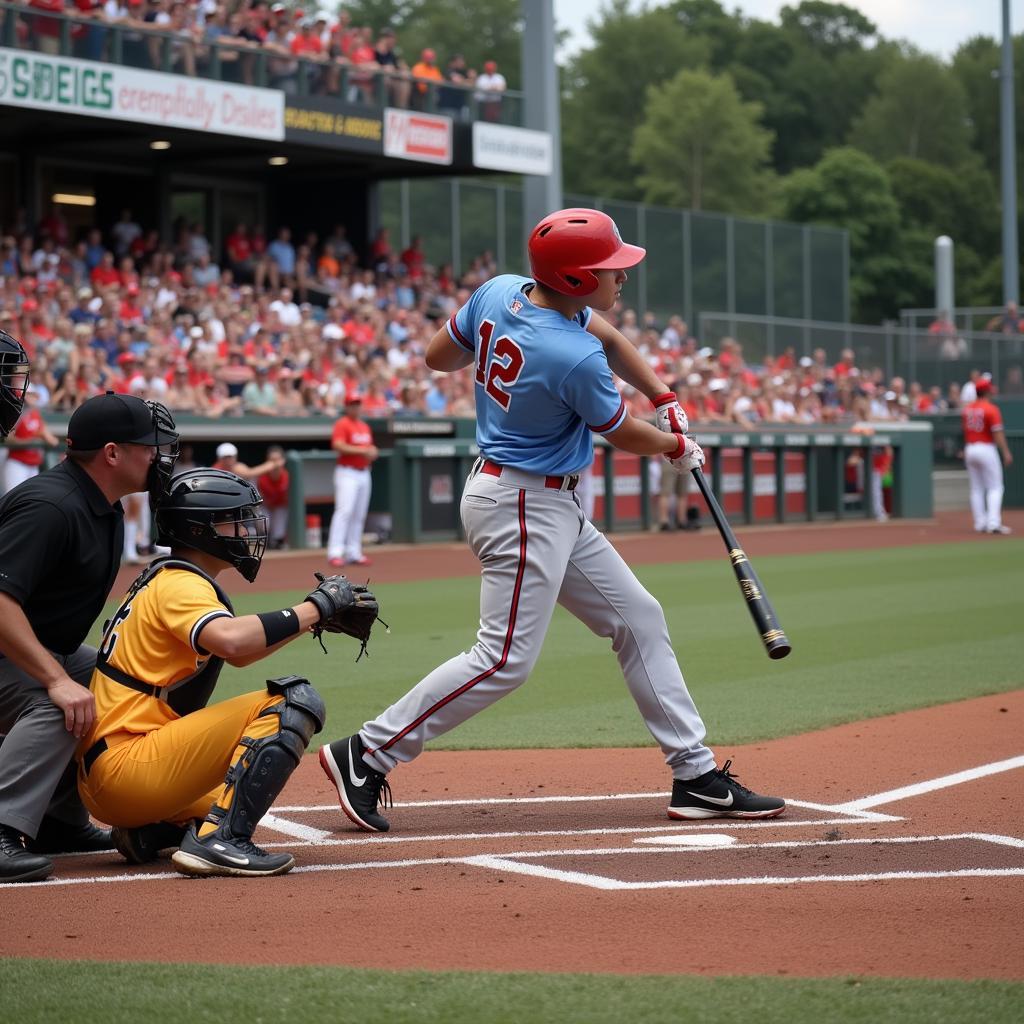 Action-Packed South Carolina Minor League Game