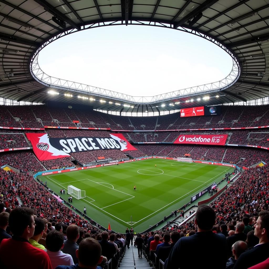 Beşiktaş Space Mob in Vodafone Park