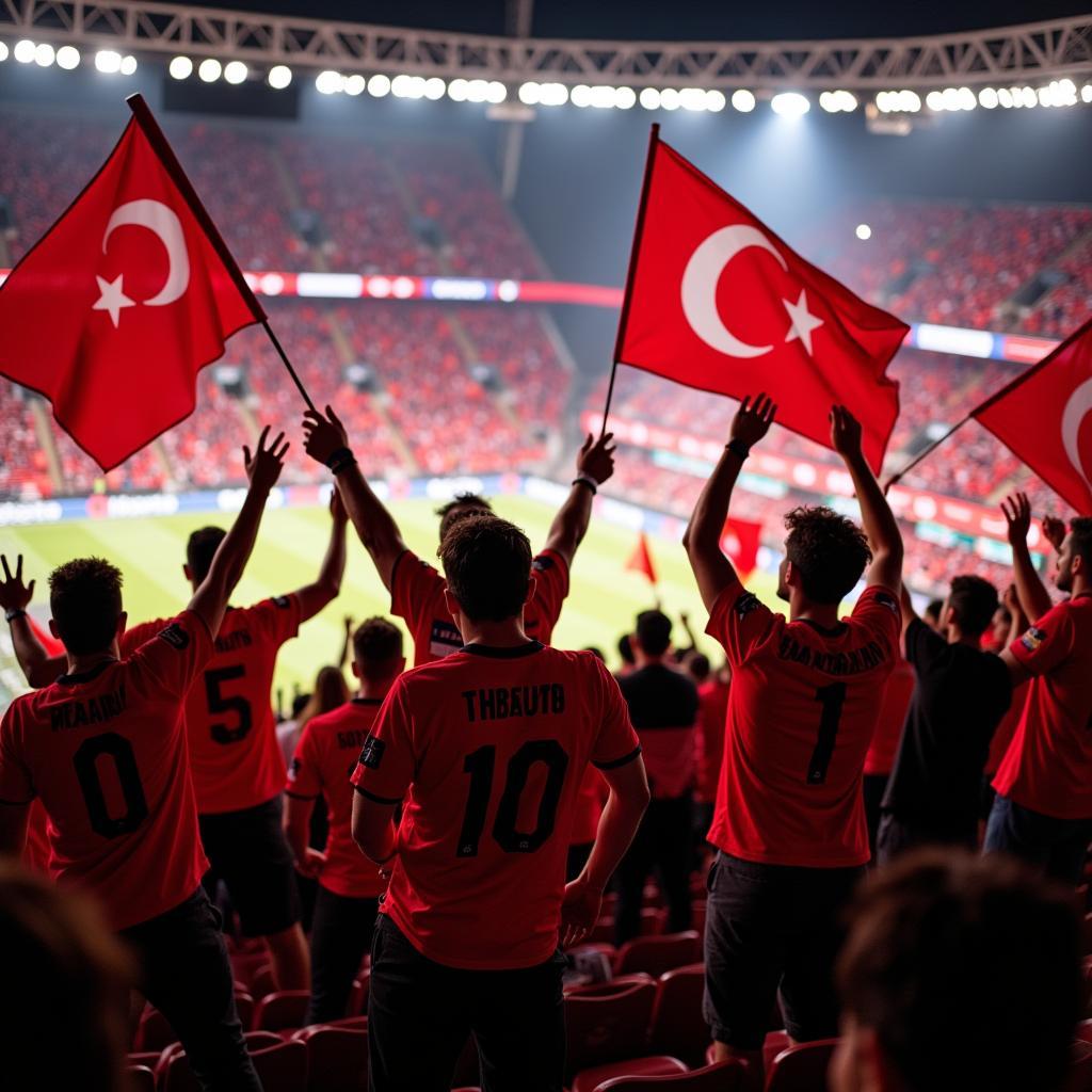 Beşiktaş Fans Creating Unique Chants