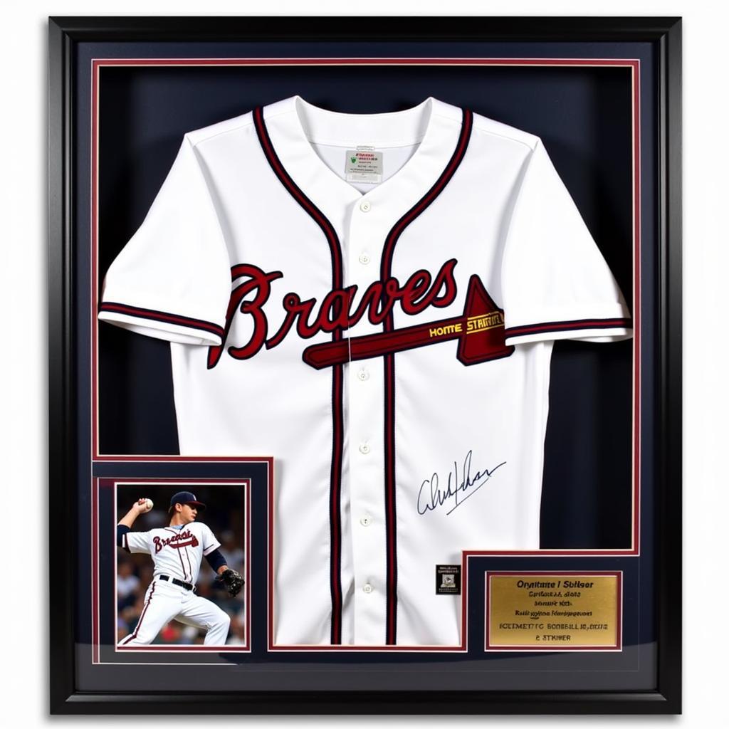 Spencer Strider Autographed Atlanta Braves Jersey 