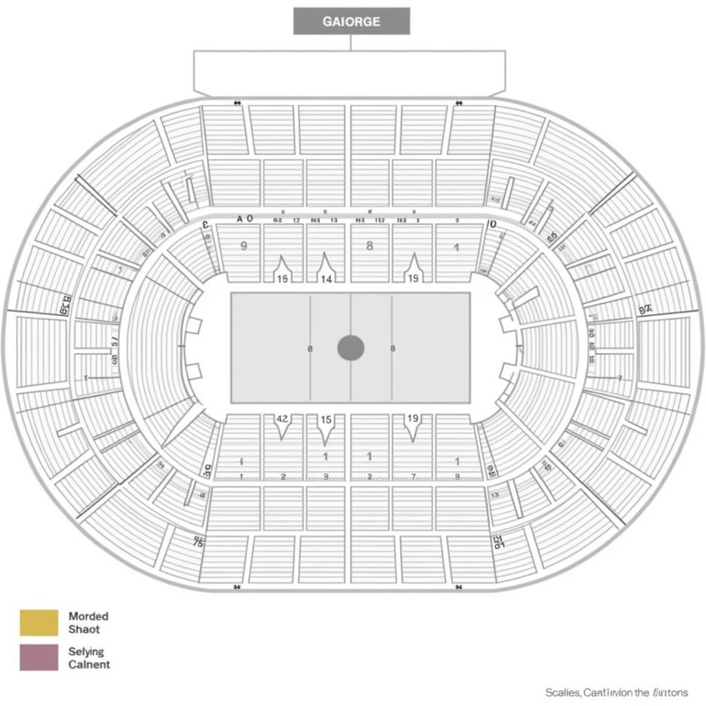 Sprint Center seating chart section details