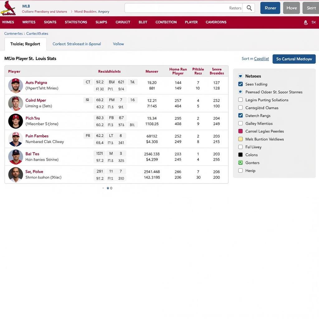 St. Louis Cardinals Roster and Stats on MLB.com