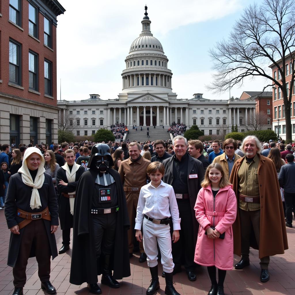 Star Wars fans gather in Philadelphia