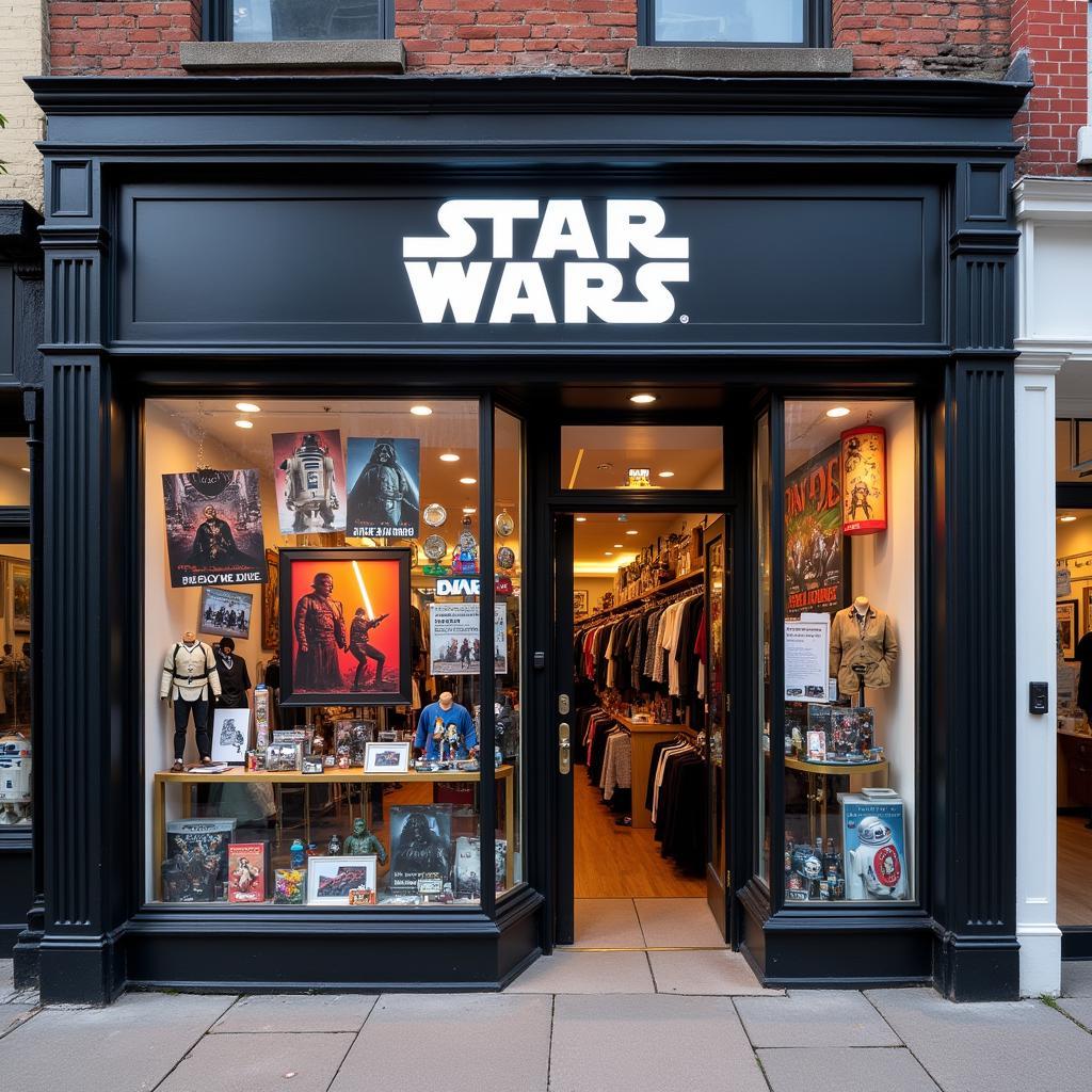 A Star Wars themed store in Philadelphia