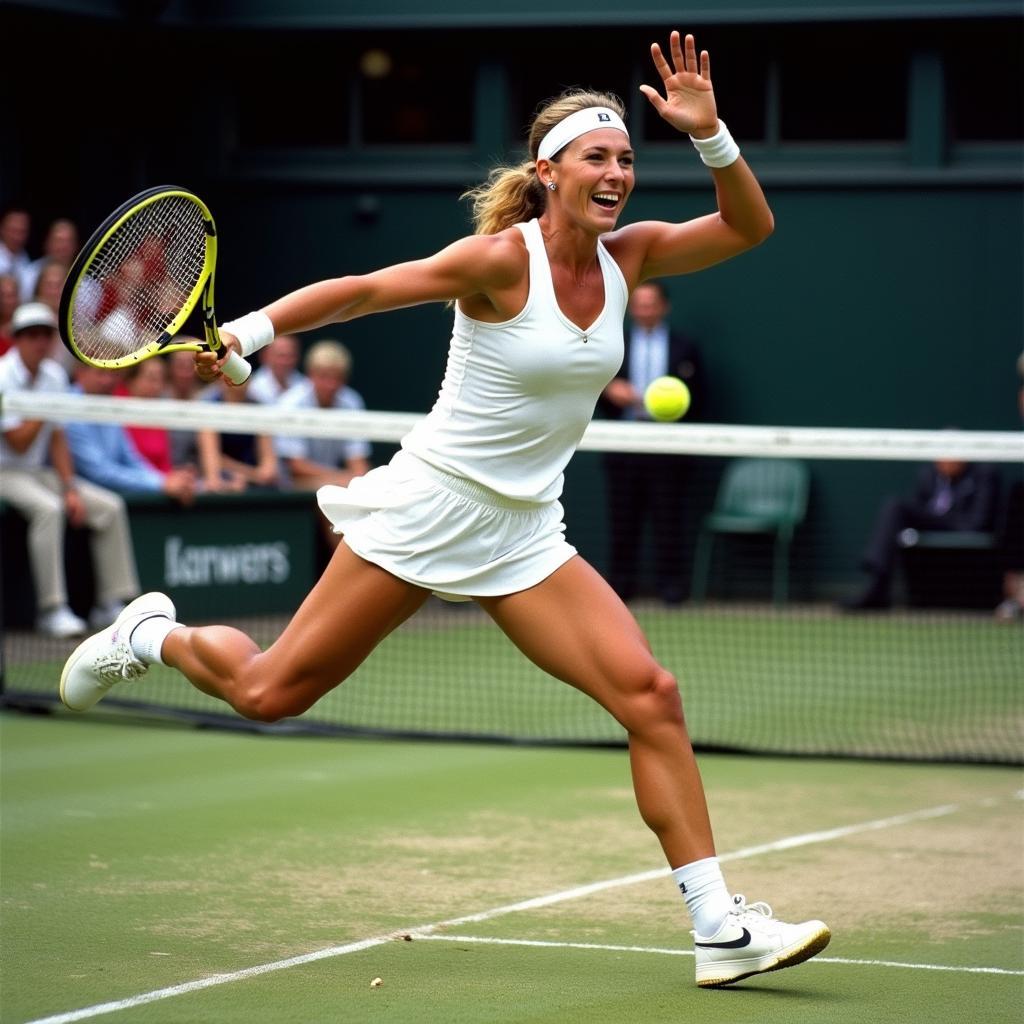 Steffi Graf Wimbledon Victory