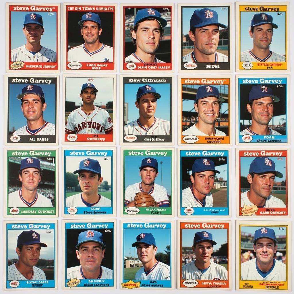 Steve Garvey Baseball Card Collection