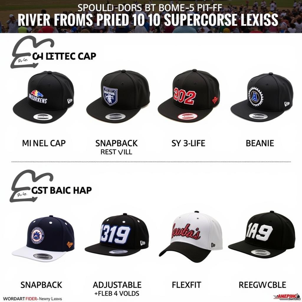 Different Styles of Supercross Hats