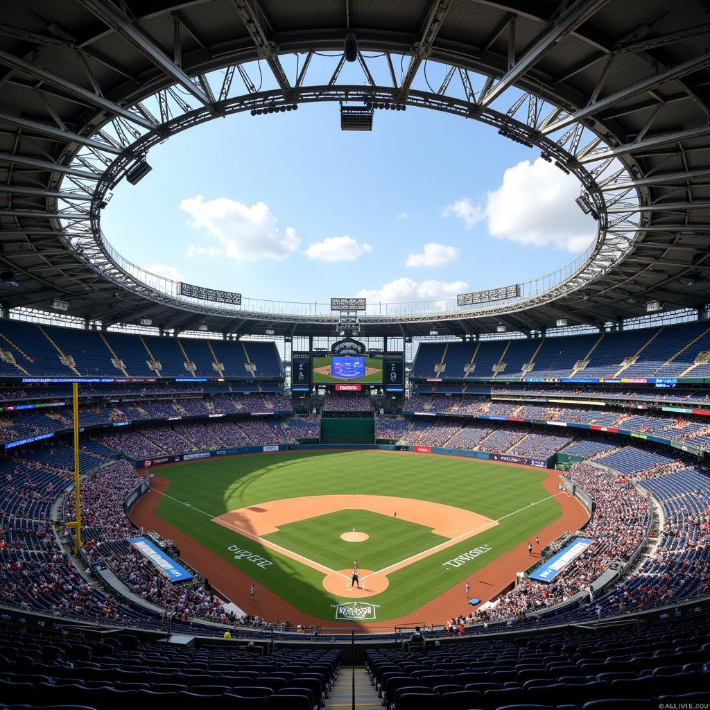 Superdome New Orleans Baseball Configuration