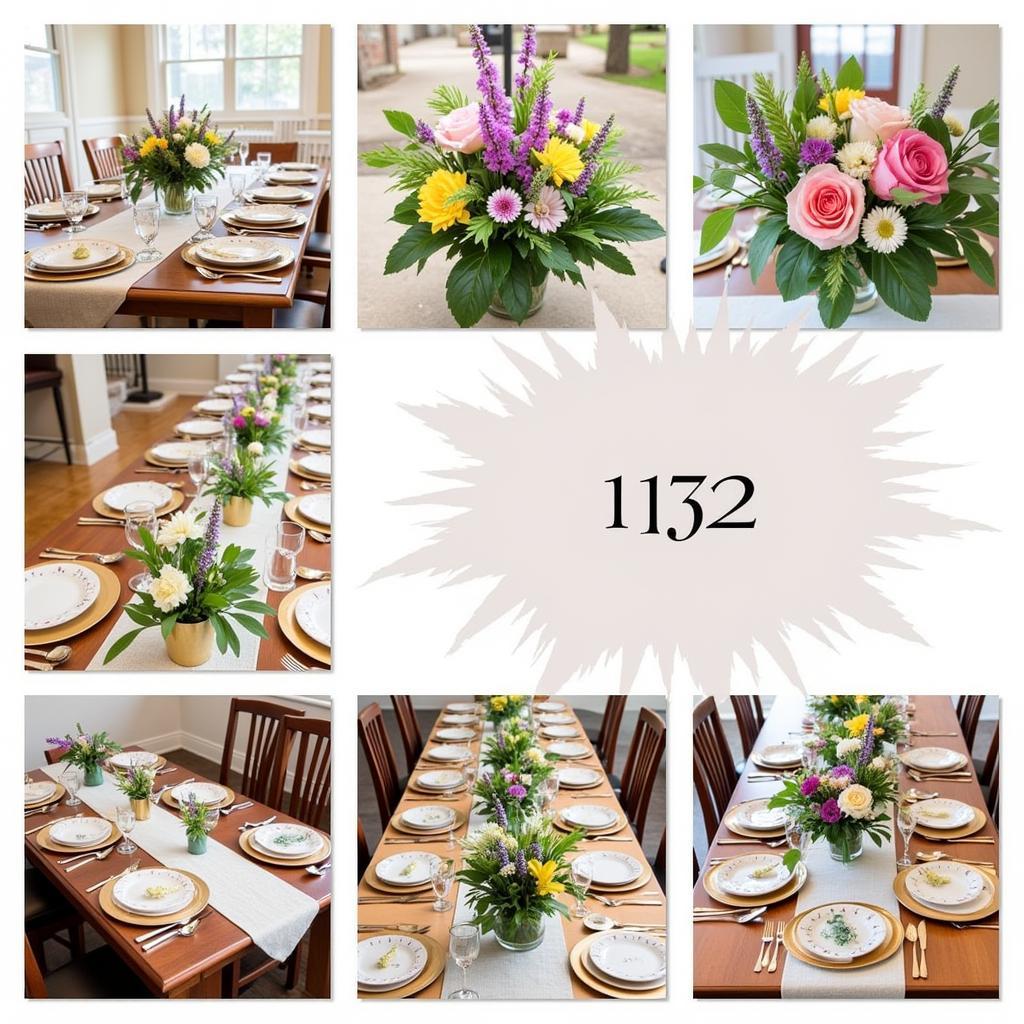 Creative Table Setting Ideas Featuring a 132 Table Runner