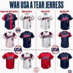 Team USA Baseball Jerseys Through the Years