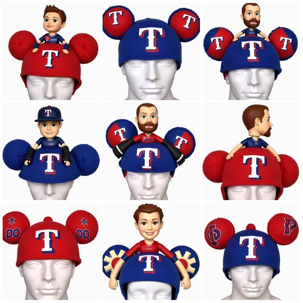 Texas Rangers Junk Headband Styles