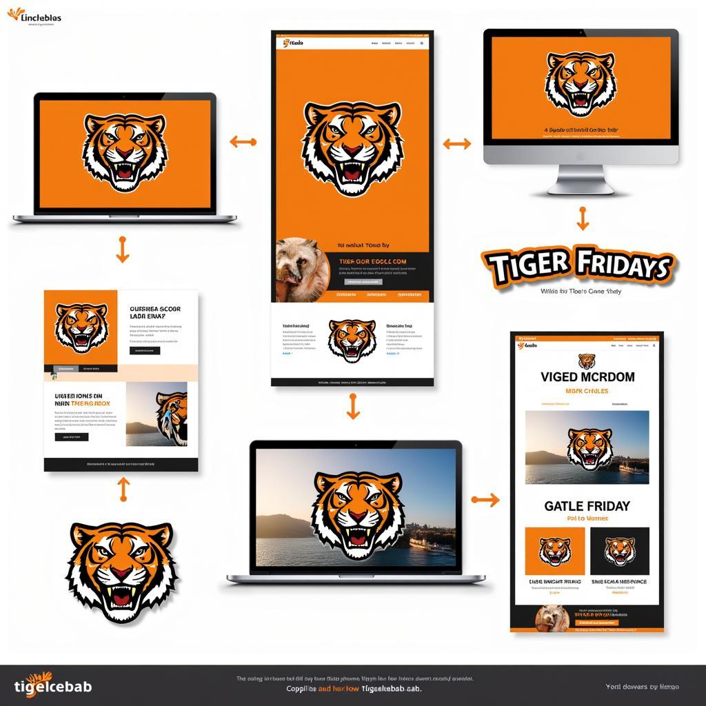 Tiger Friday Logo in Digital Marketing