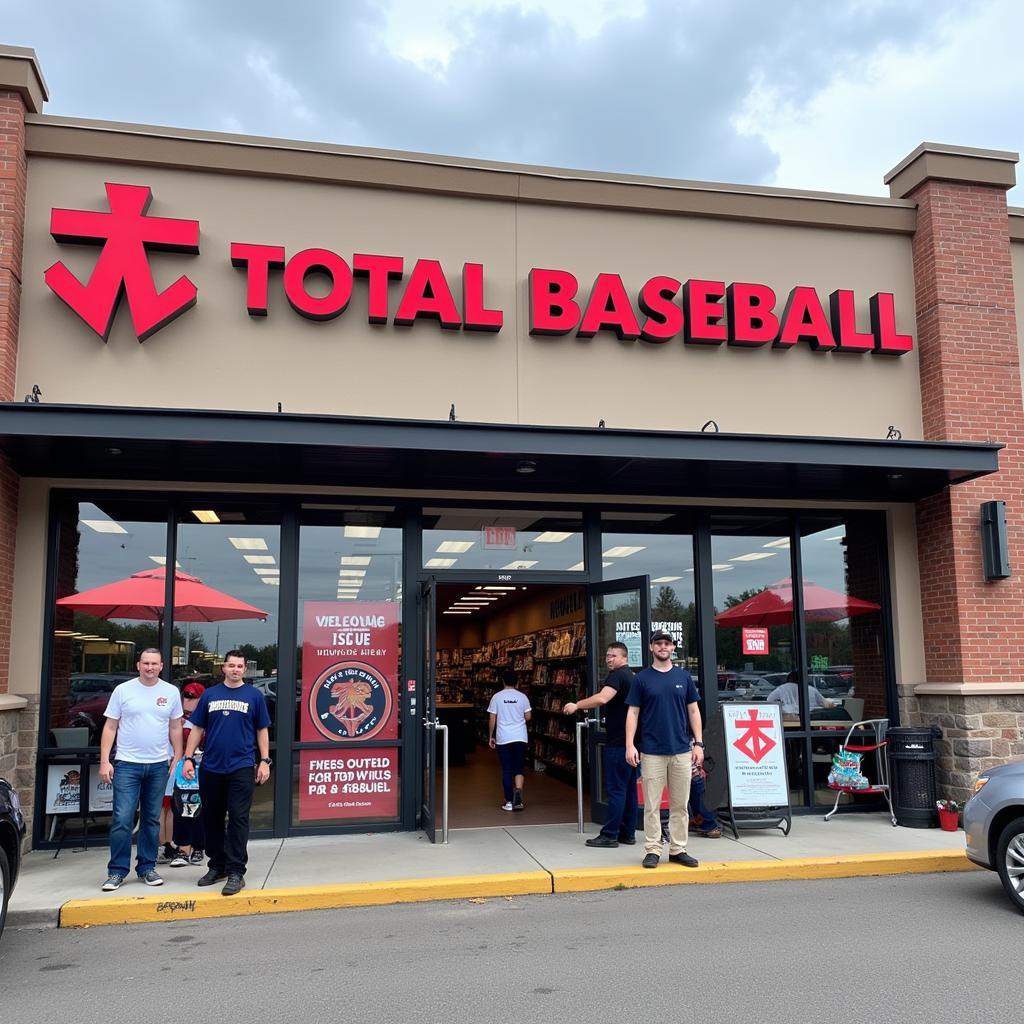 Total Baseball Wixom storefront