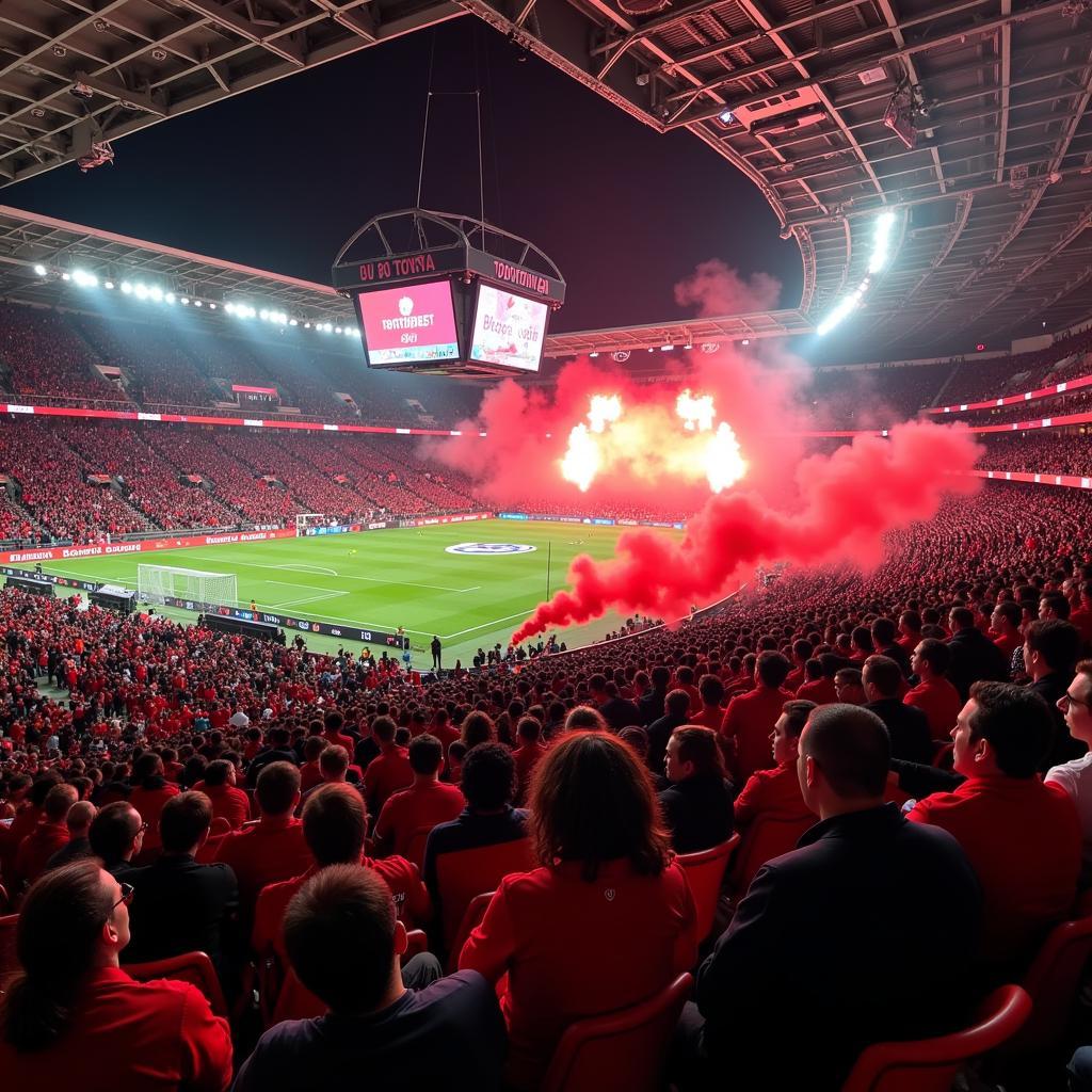 Electric Atmosphere at Vodafone Park's Toyota Center Section 415