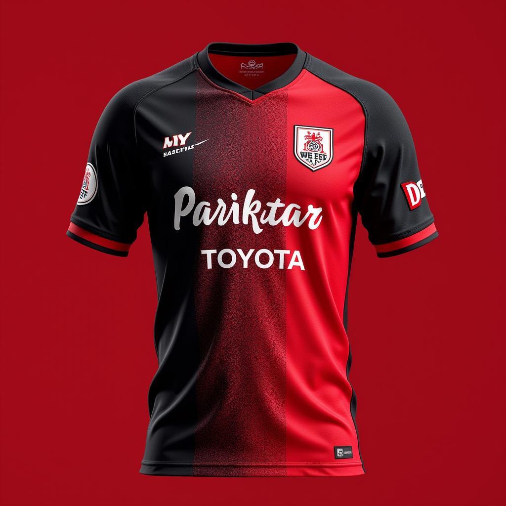 Beşiktaş jersey with Toyota logo