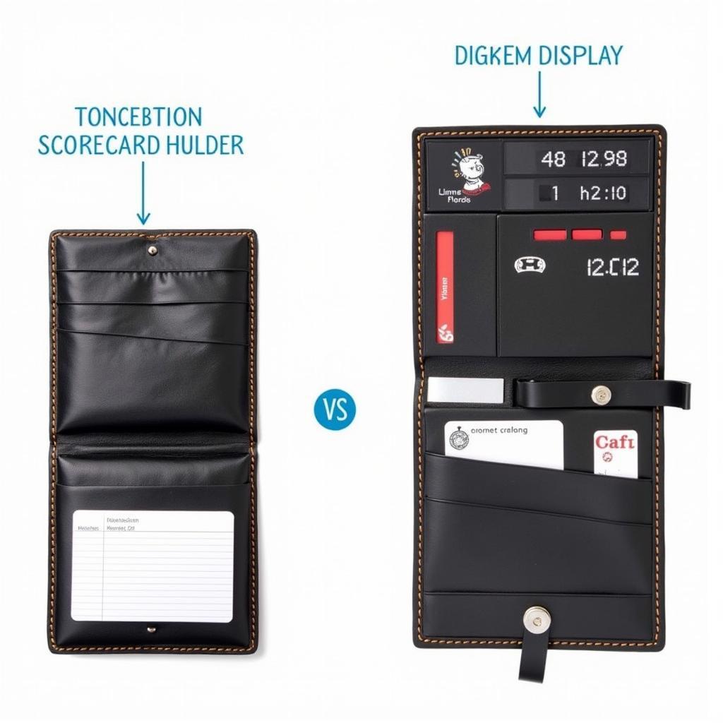 Traditional vs. Modern Umpire Scorecard Holders